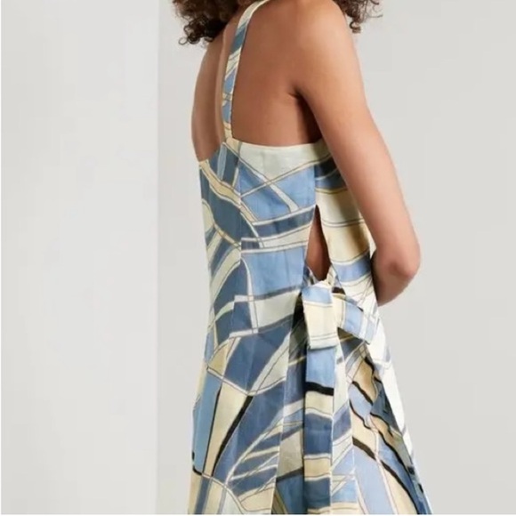 CULT GAIA Este Tunic Cover Up In Blue Wave - Picture 5 of 9